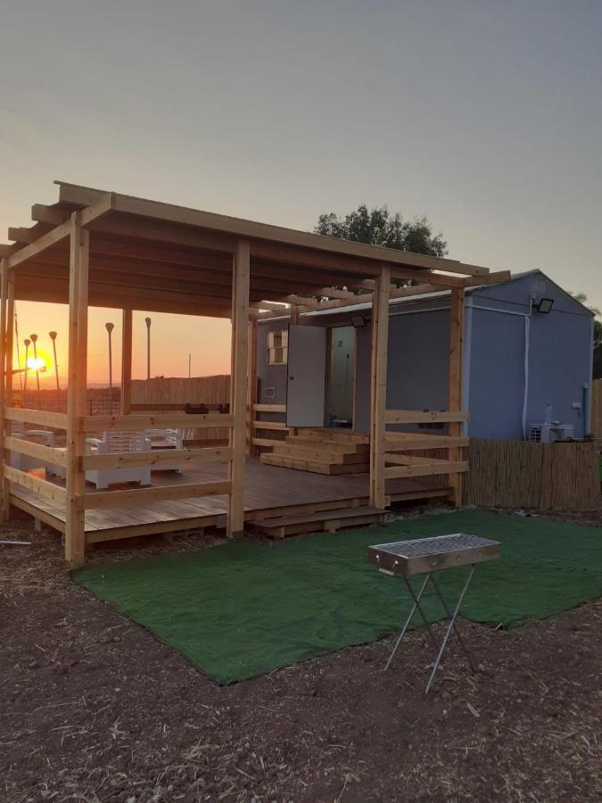 אצל דוד בכפר Kfar Gidon Exterior foto